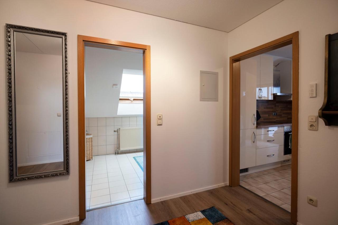 Ferienwohnung Am Riedfeld 제펠트 외부 사진